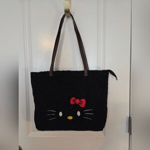 Hello Kitty Black and Red Tote Bag
